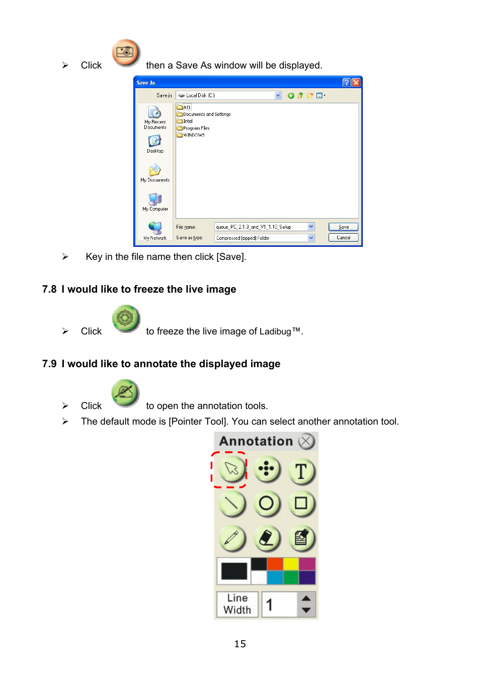 Lumens Technology Ladibug PC User Manual | Page 16 / 20