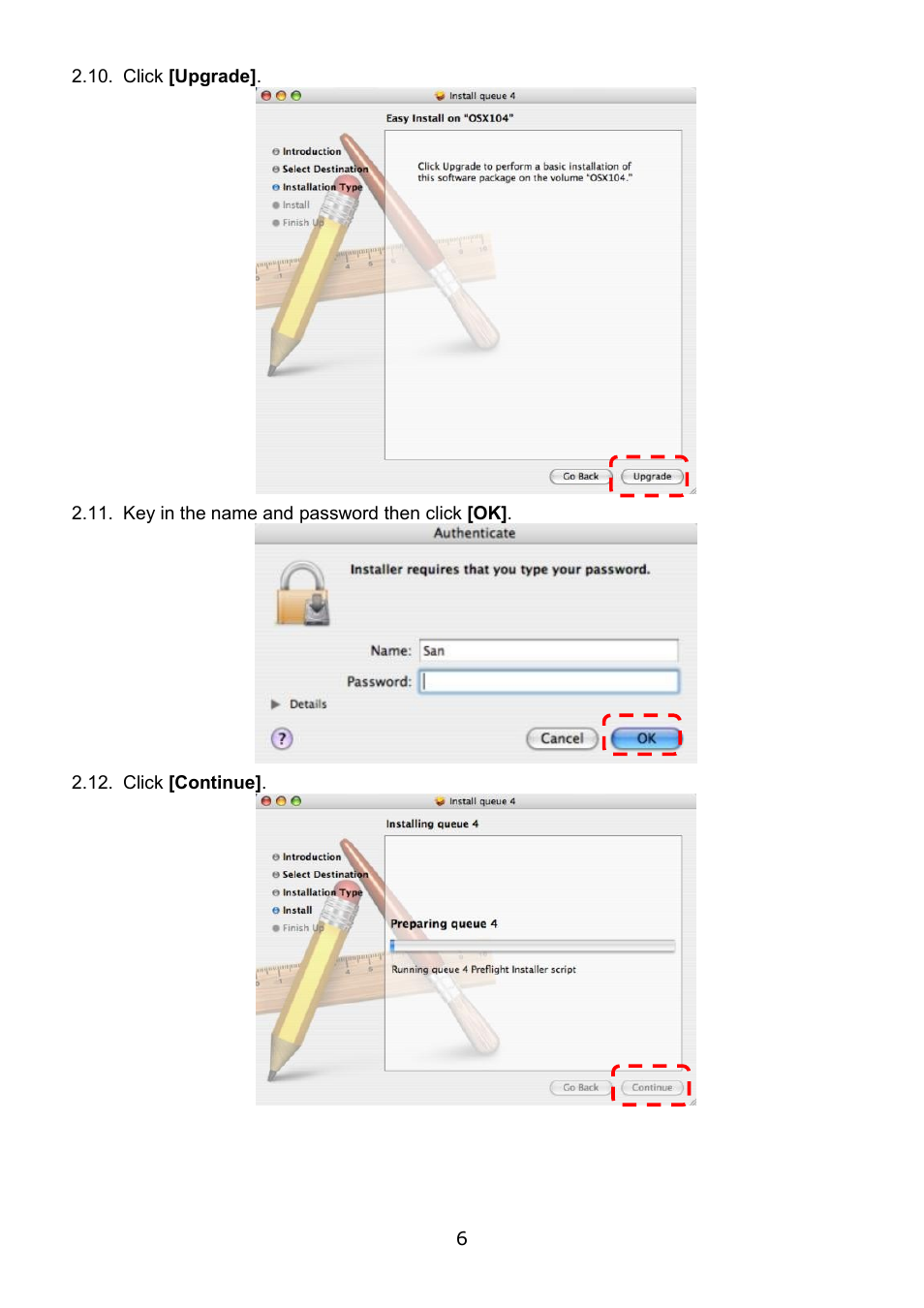 Lumens Technology queue MAC Install User Manual | Page 7 / 8