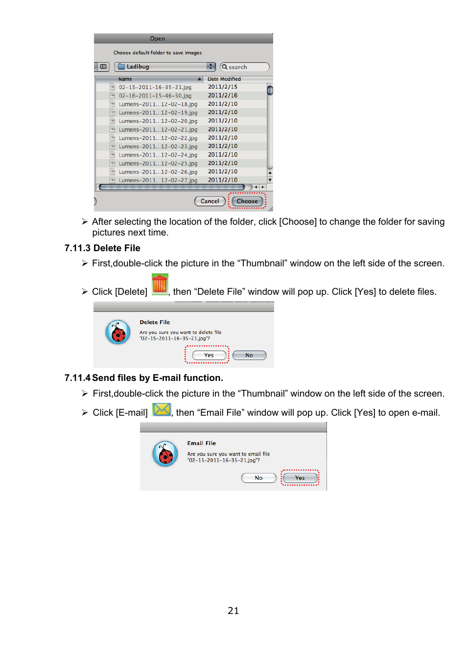 Lumens Technology Ladibug MAC User Manual | Page 22 / 23