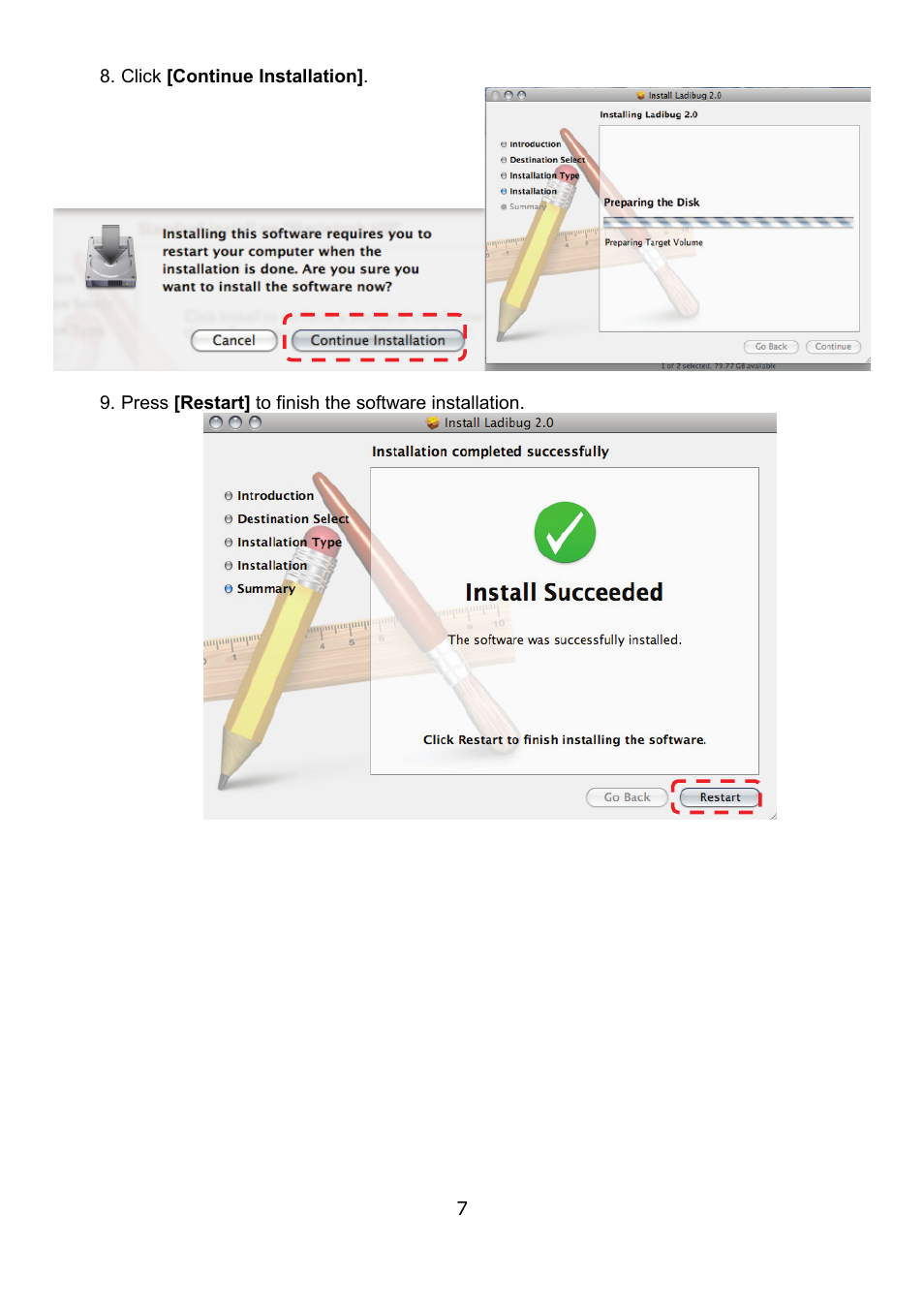 Lumens Technology Ladibug MAC User Manual | Page 8 / 23