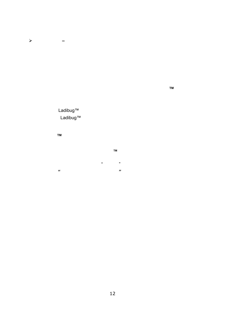 Remove the ladibug, Program, Troubleshooting | Lumens Technology Ladibug Linux User Manual | Page 13 / 13