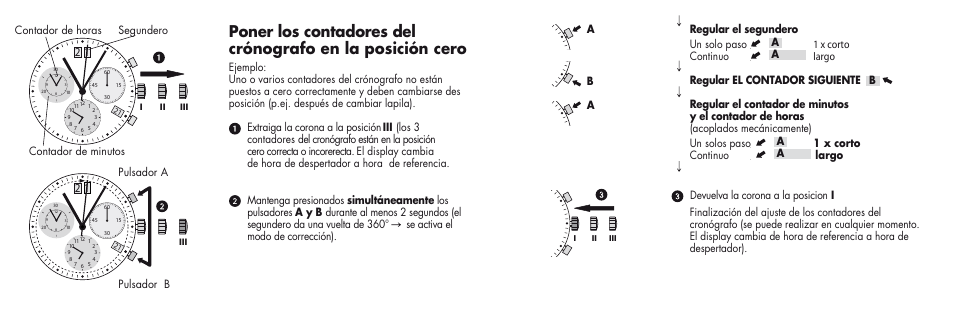 Spanisch | Luminox 1800 Series User Manual | Page 13 / 28