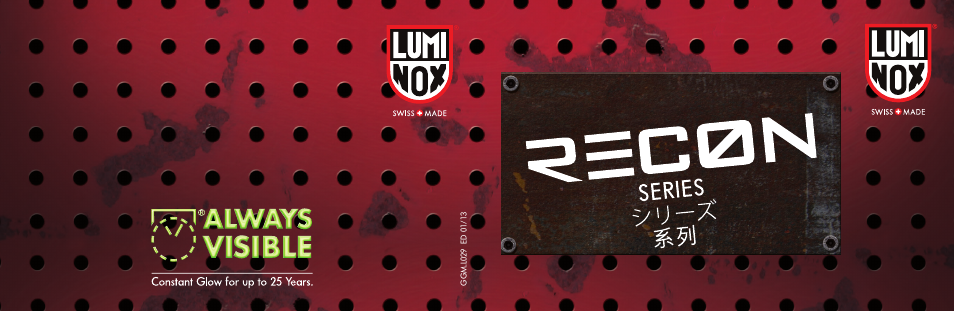 Luminox Recon Series User Manual | 15 pages