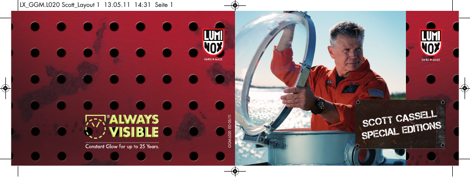 Luminox Scott Casell Specials User Manual | 6 pages