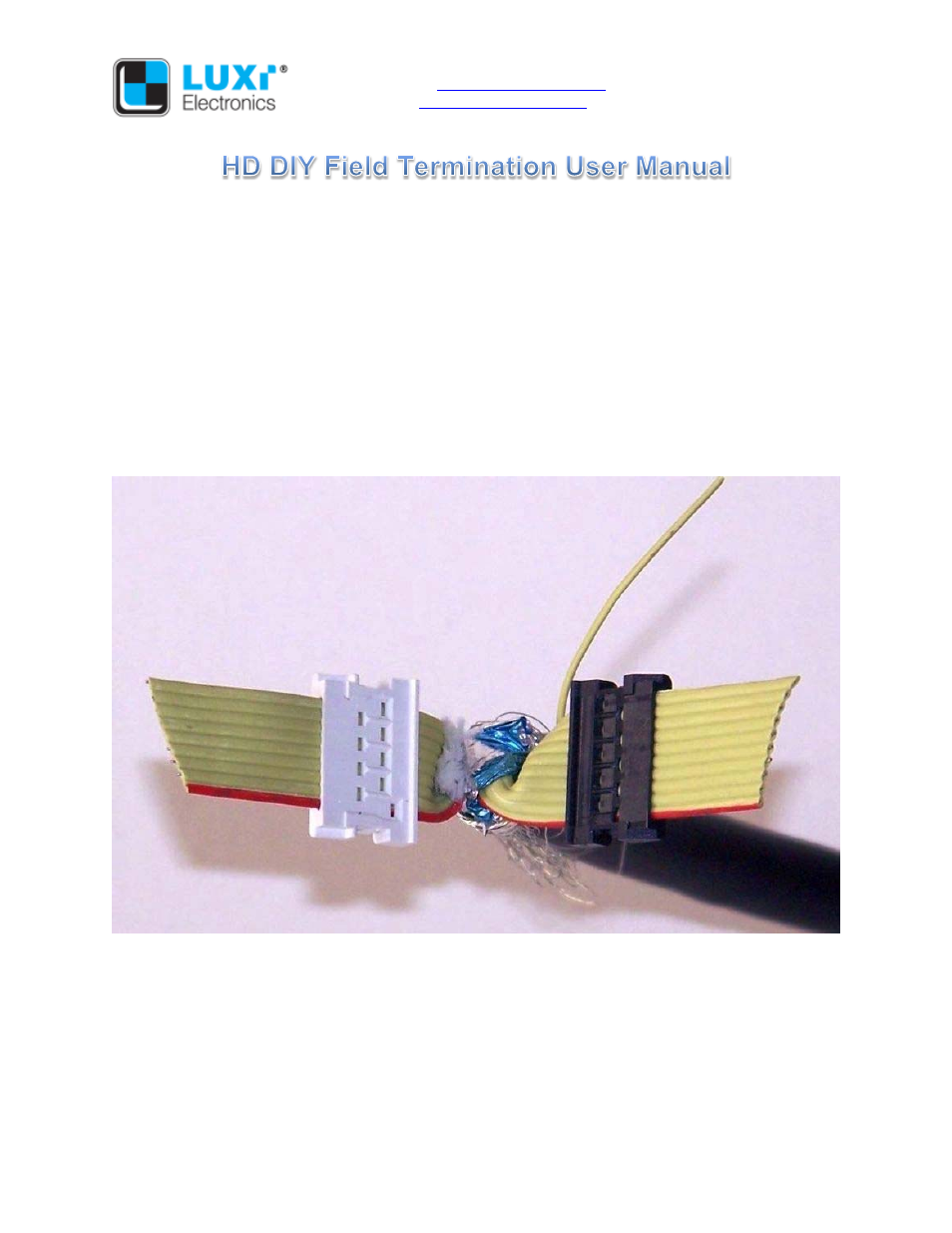 Luxi Electronics DIY-30BS10 User Manual | 9 pages