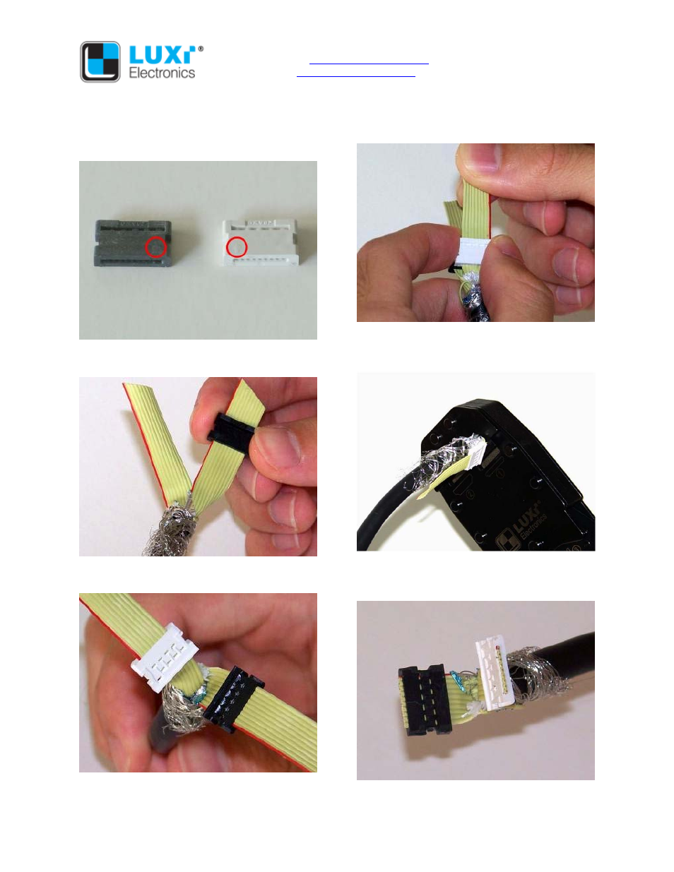 Step 2, ribbon threading | Luxi Electronics DIY-30BS10 User Manual | Page 5 / 9