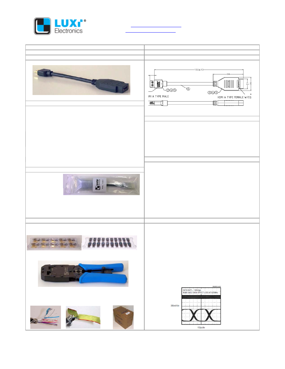 Luxi Electronics EHD-111 User Manual | Page 2 / 2