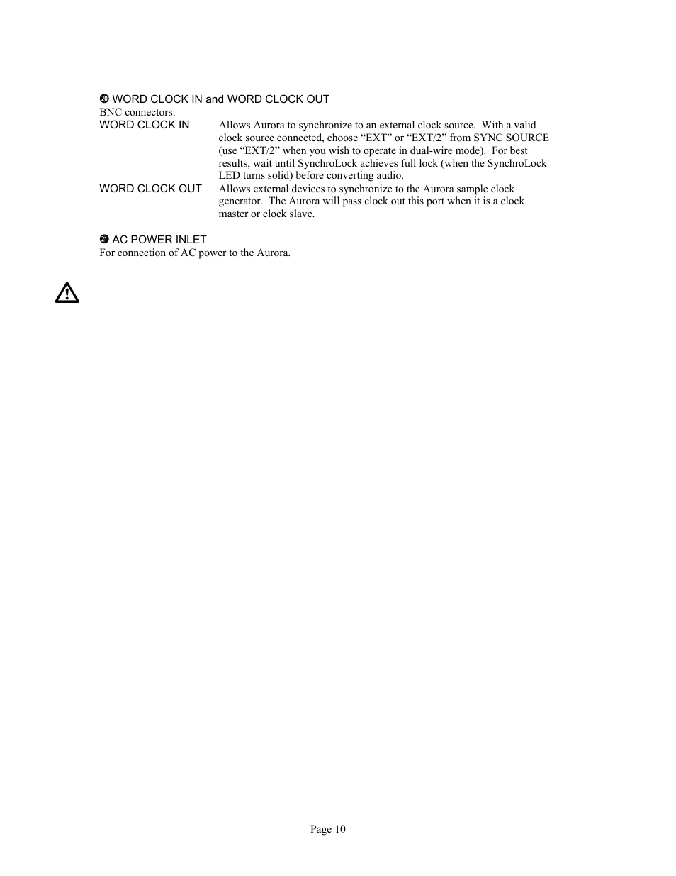 Lynx Studio Aurora 16 User Manual | Page 12 / 32