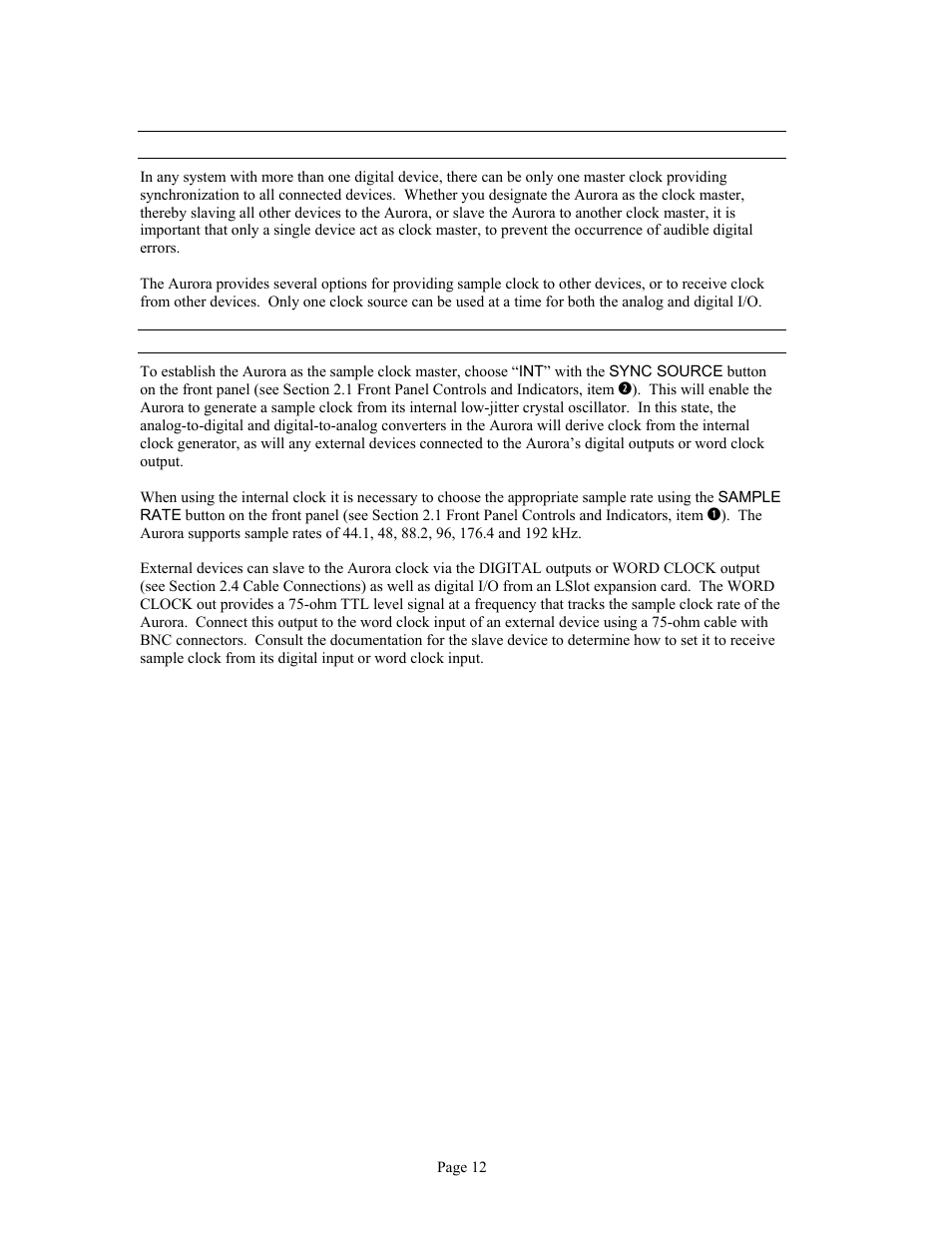 Lynx Studio Aurora 16 User Manual | Page 14 / 32