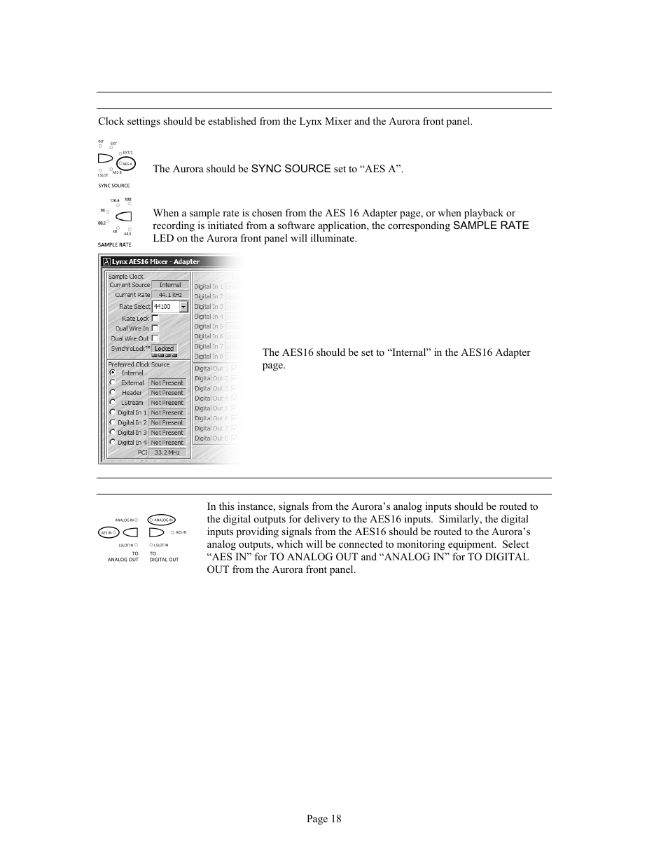 Lynx Studio Aurora 16 User Manual | Page 20 / 32