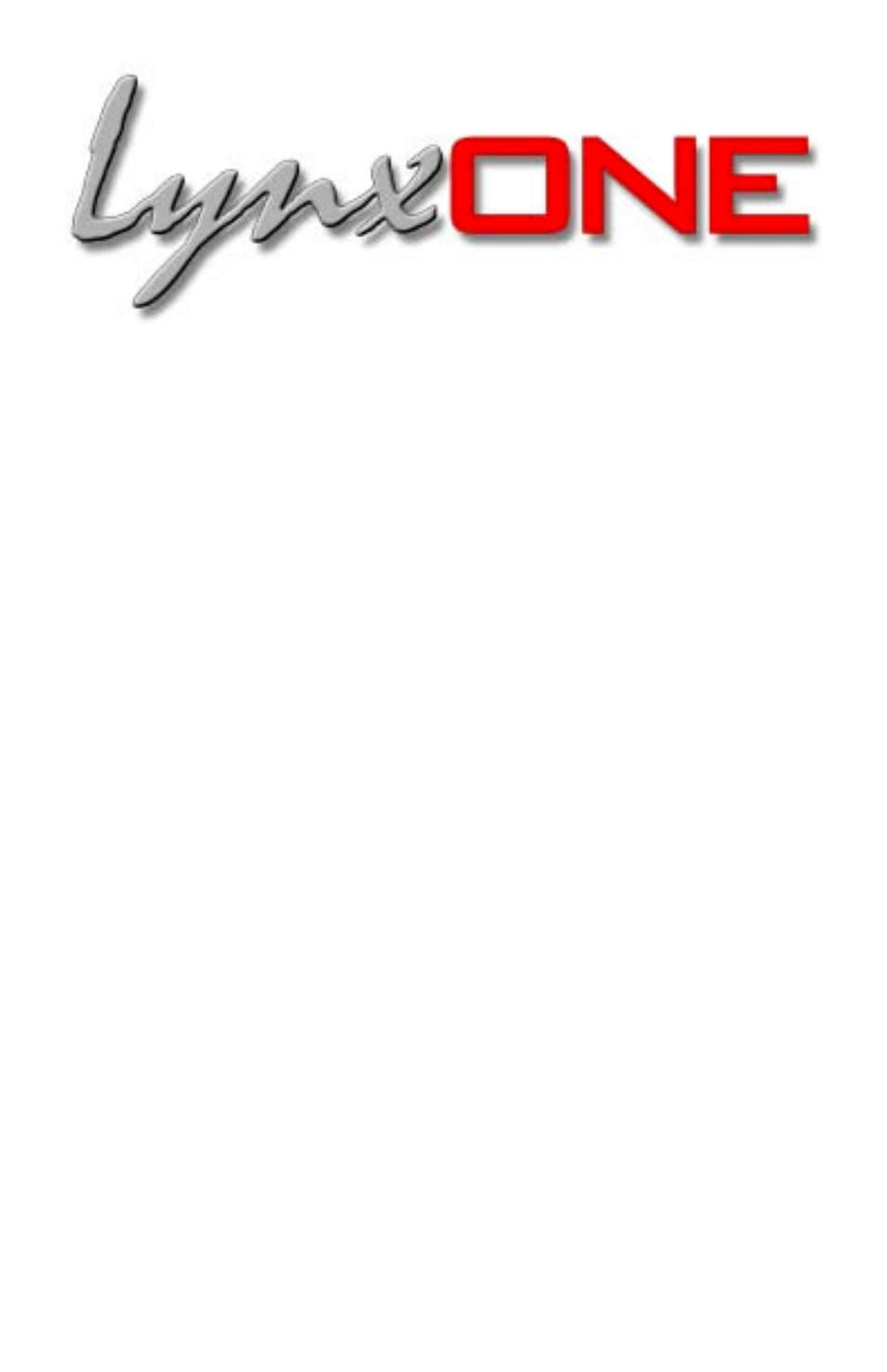 Lynx Studio LynxONE User Manual | 36 pages