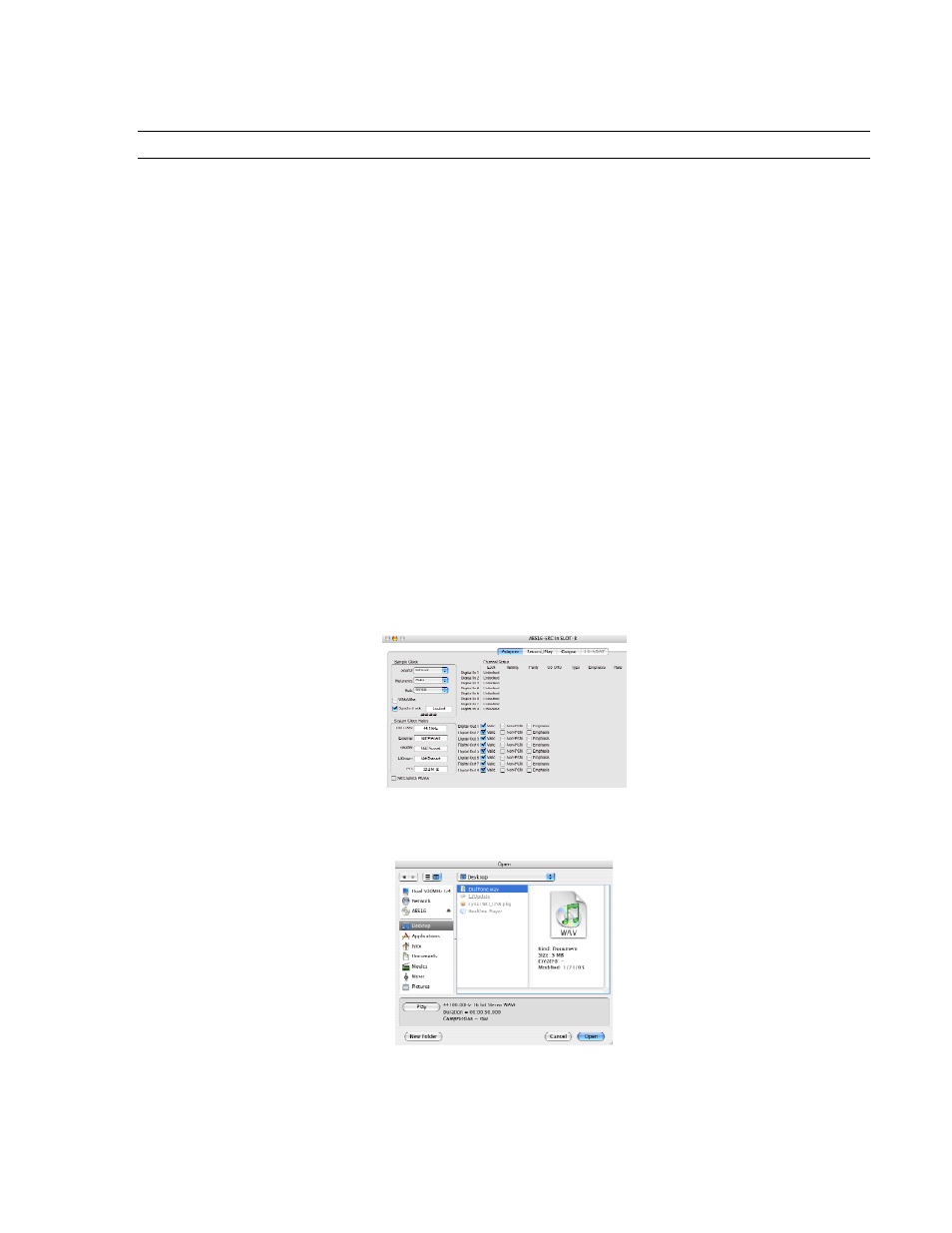 2 macintosh os x quick audio test, Macintosh os x quick audio test | Lynx Studio AES16 User Manual | Page 35 / 81
