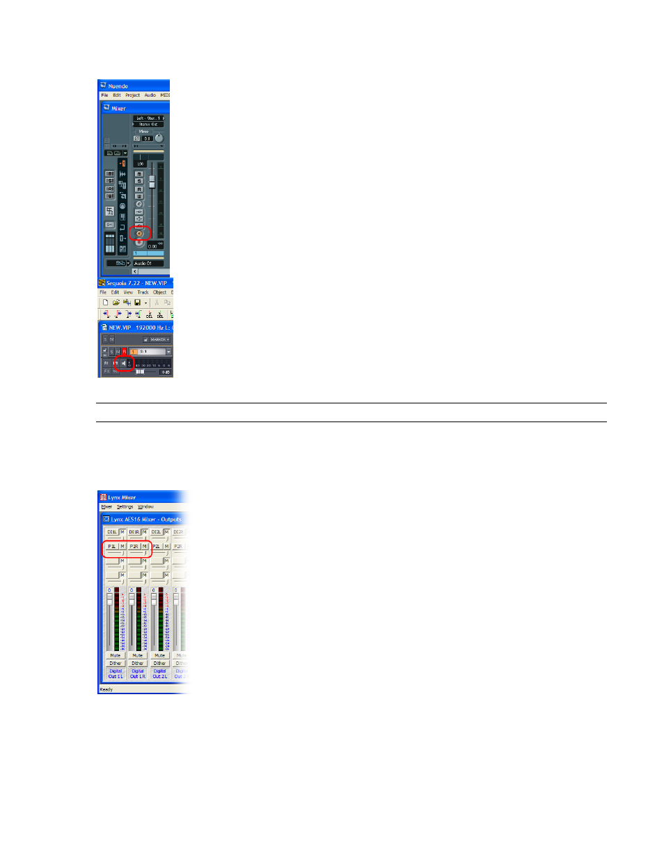 3 playback routing and mixing, Playback routing and mixing | Lynx Studio AES16 User Manual | Page 62 / 81