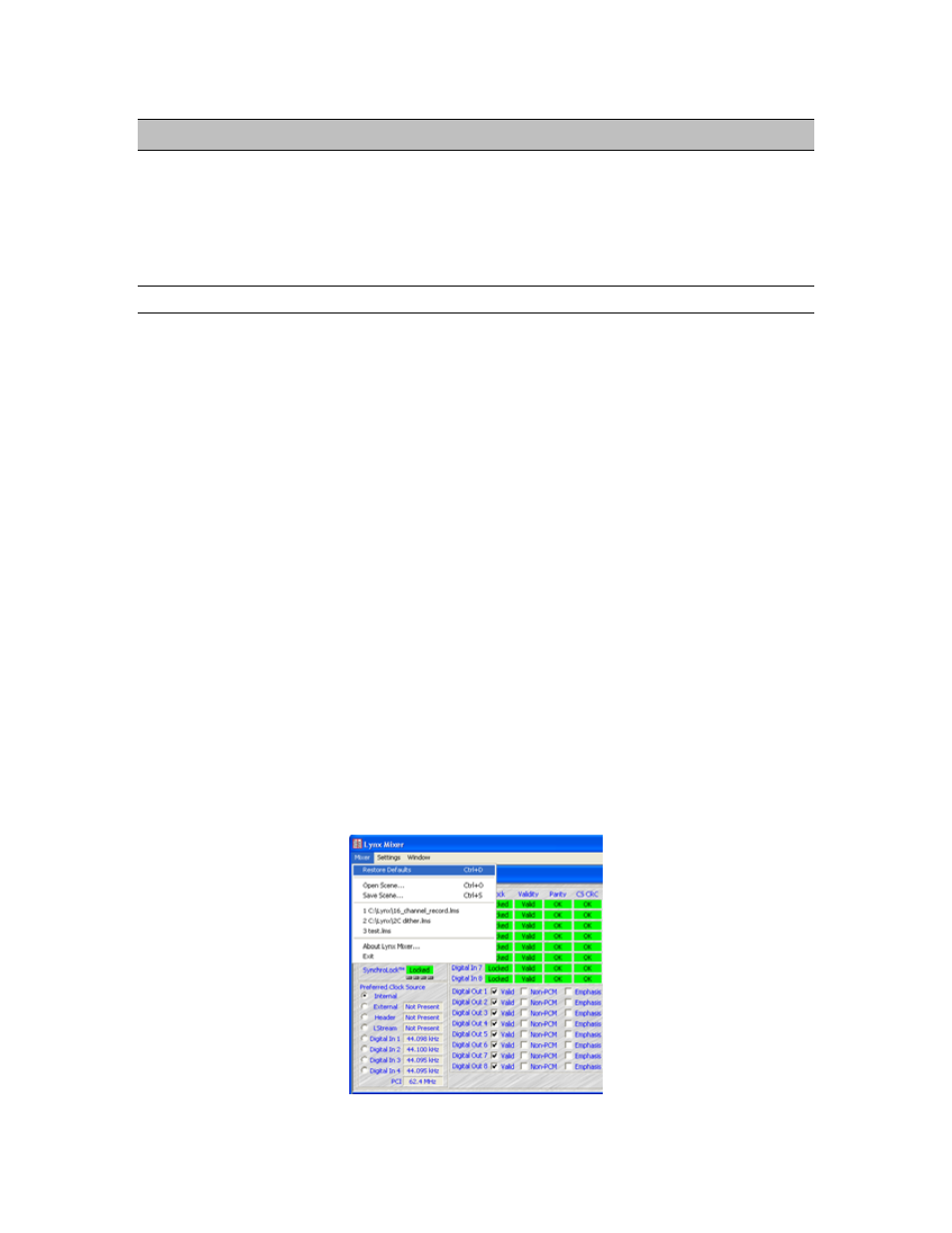 4 getting started, 1 windows quick audio test, Getting started | Windows quick audio test | Lynx Studio AES16e User Manual User Manual | Page 28 / 74