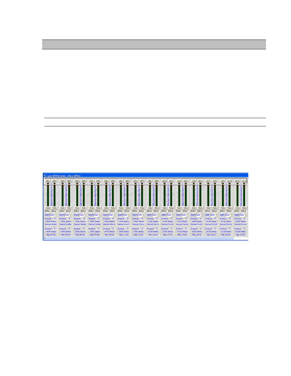 4 routing in the lynx mixer | Lynx Studio AES16e50 Addendum User Manual | Page 12 / 18