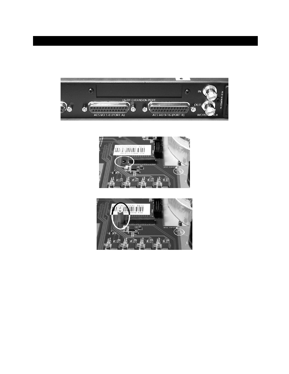 Installation procedure, 6 installation procedure | Lynx Studio LT-ADAT User Manual | Page 5 / 13