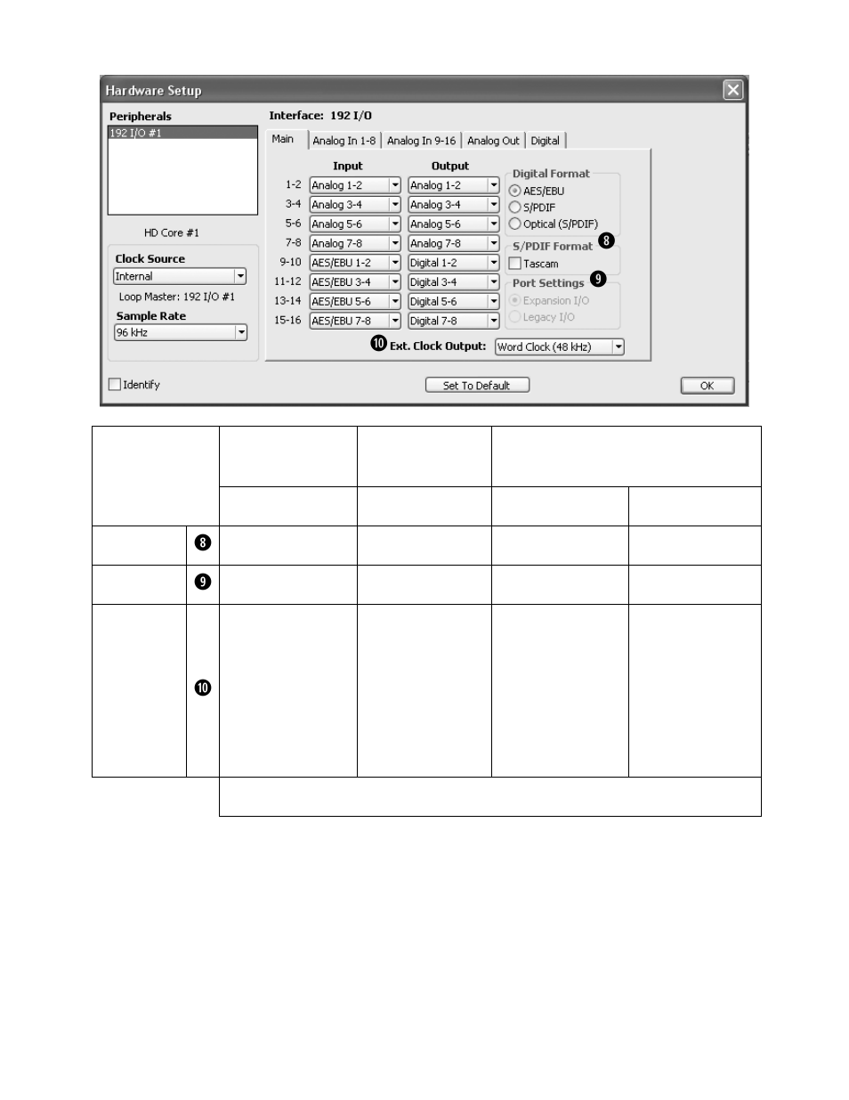 Io a | Lynx Studio LT-HD User Manual | Page 17 / 28