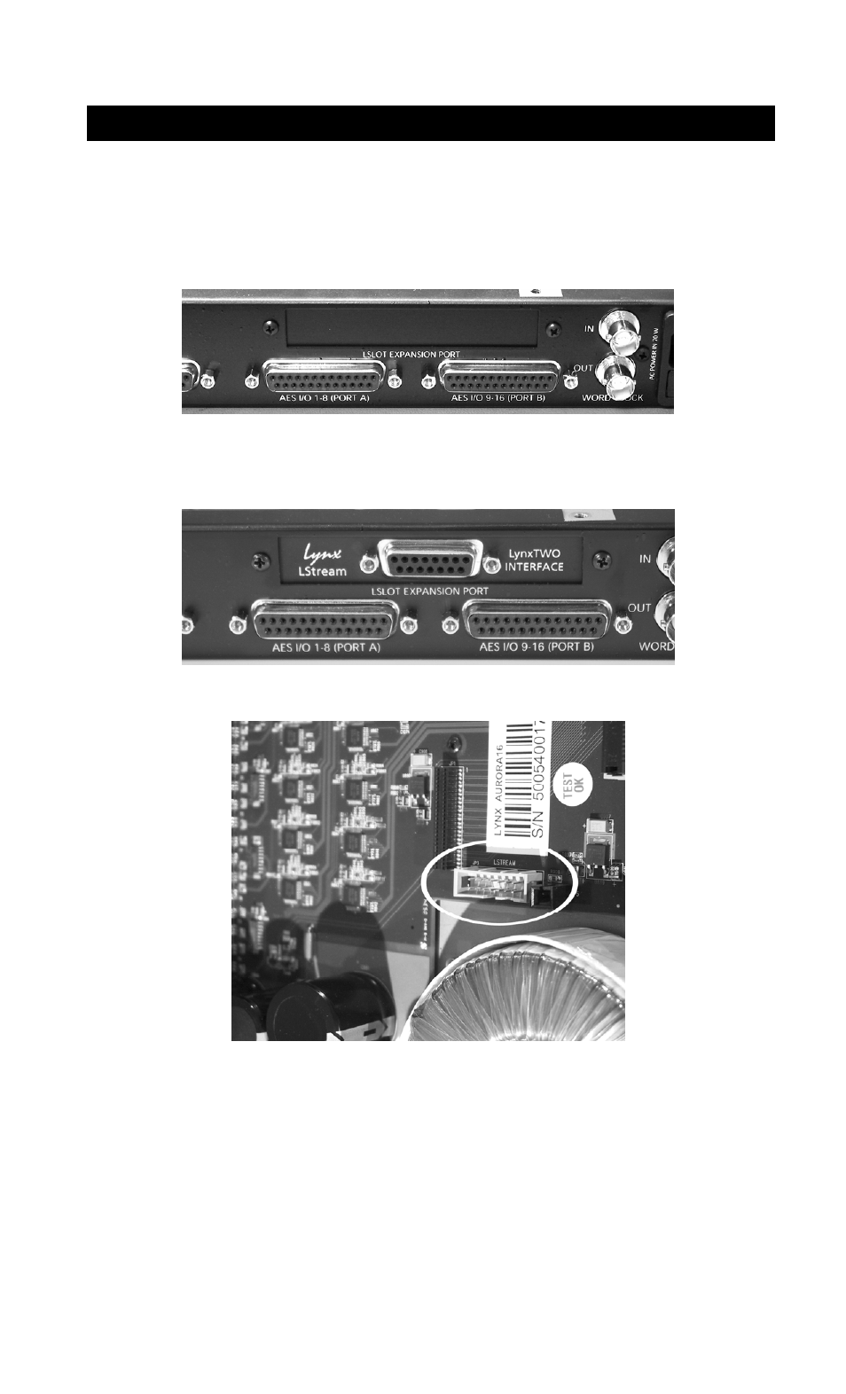 6 installation procedure, Installation procedure | Lynx Studio LynxTWO/Aurora Interface Kit User Manual | Page 5 / 15