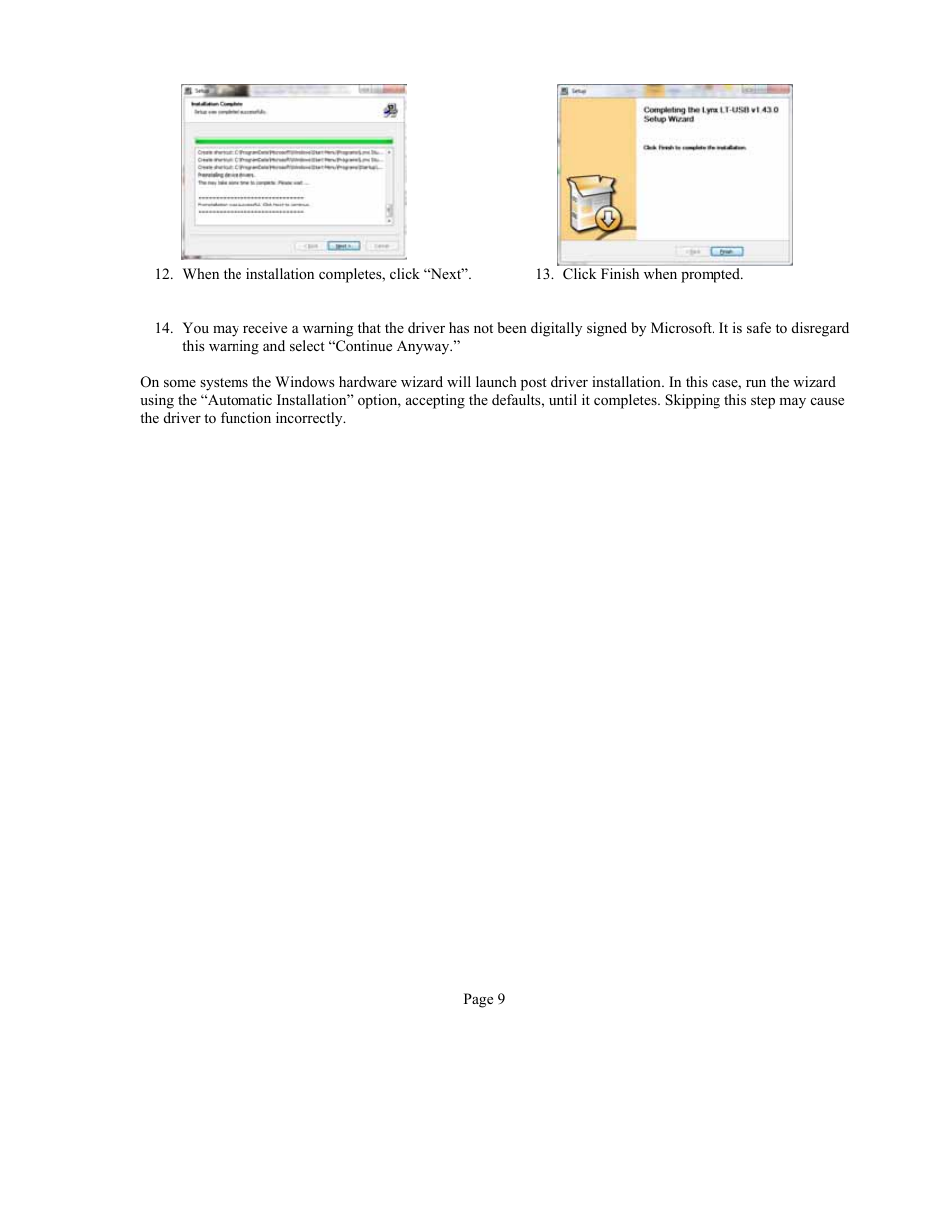 Lynx Studio Hilo Reference A/D D/A Converter System - Owner's Manual with LT-USB User Manual | Page 13 / 68