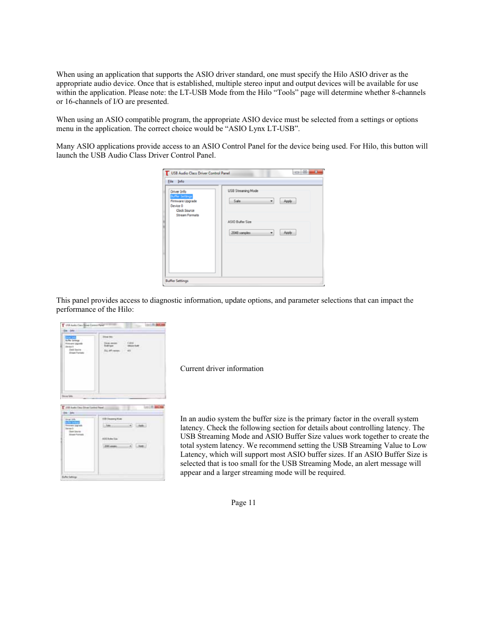 Lynx Studio Hilo Reference A/D D/A Converter System - Owner's Manual with LT-USB User Manual | Page 15 / 68