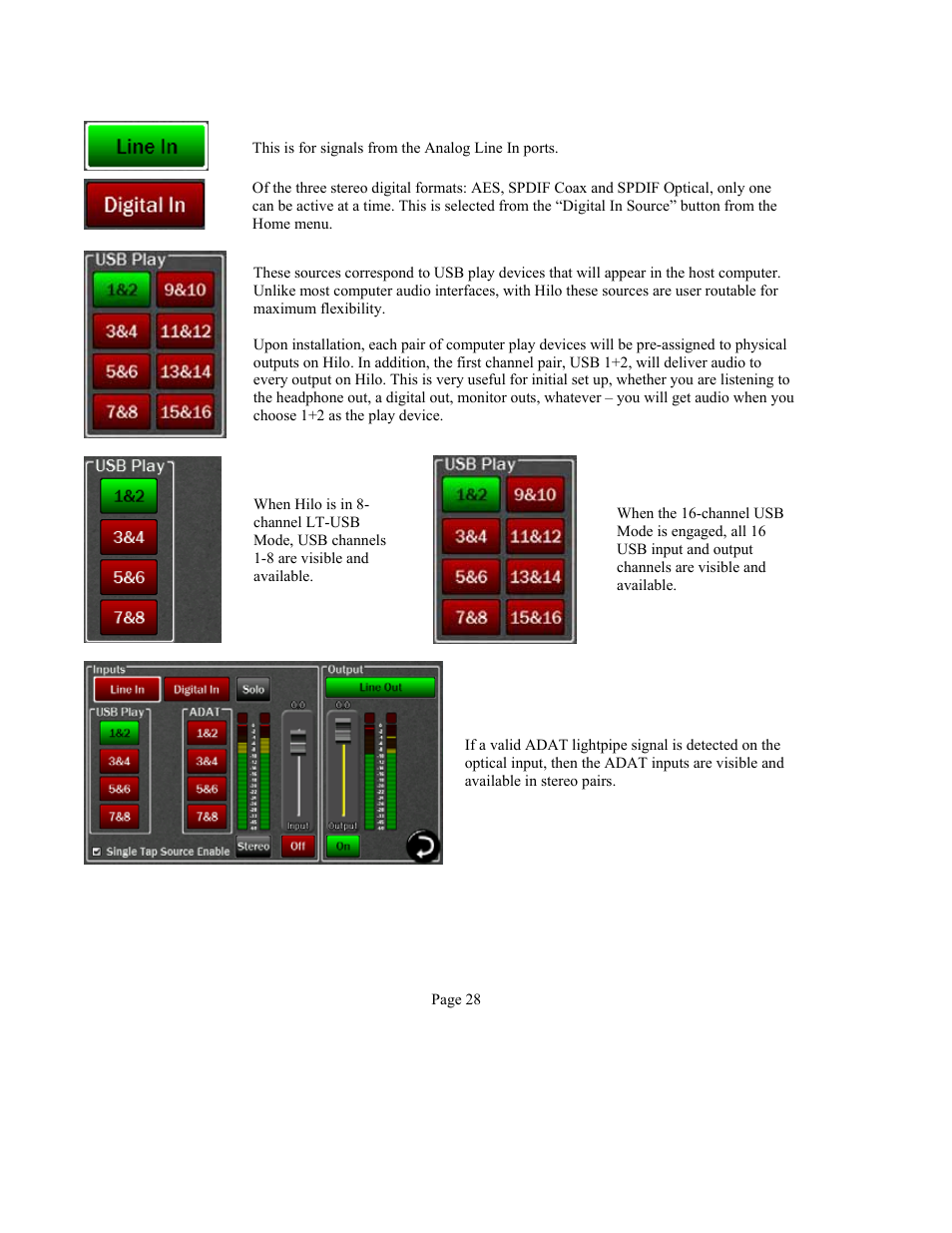 Lynx Studio Hilo Reference A/D D/A Converter System - Owner's Manual with LT-USB User Manual | Page 32 / 68