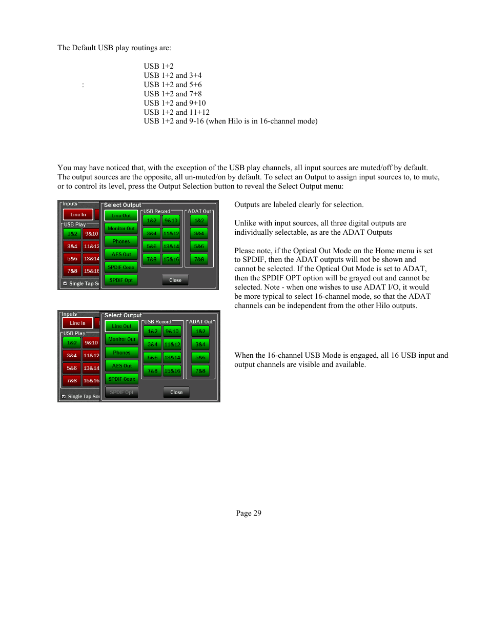 Lynx Studio Hilo Reference A/D D/A Converter System - Owner's Manual with LT-USB User Manual | Page 33 / 68