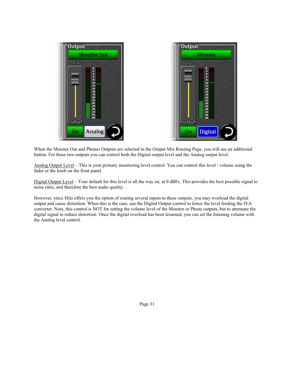 Lynx Studio Hilo Reference A/D D/A Converter System - Owner's Manual with LT-USB User Manual | Page 35 / 68