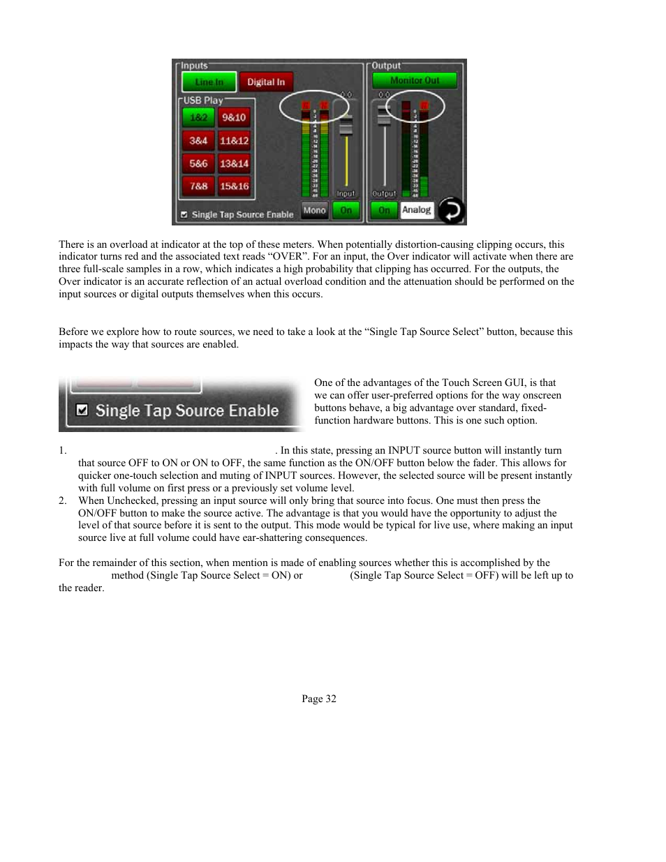 Lynx Studio Hilo Reference A/D D/A Converter System - Owner's Manual with LT-USB User Manual | Page 36 / 68