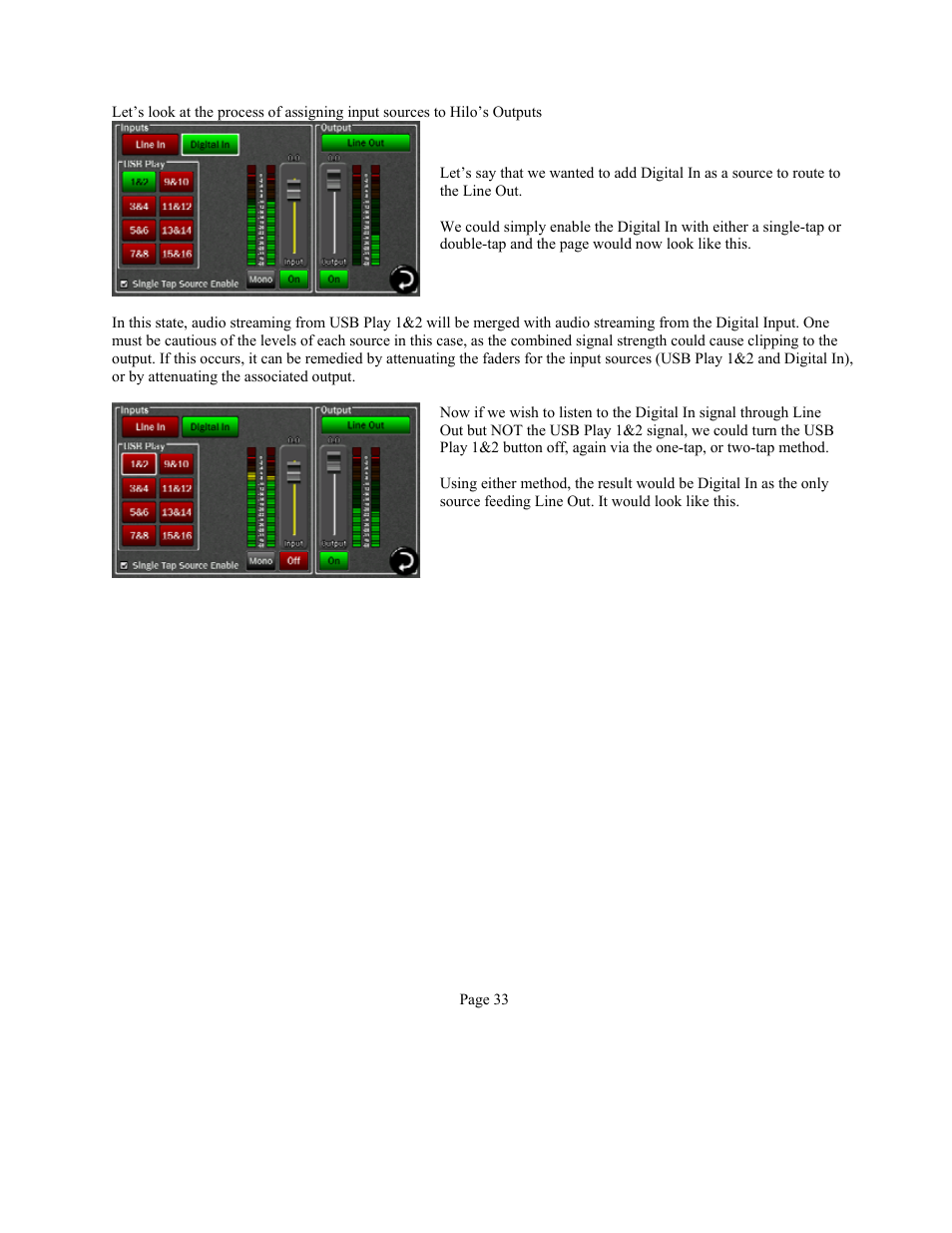 Lynx Studio Hilo Reference A/D D/A Converter System - Owner's Manual with LT-USB User Manual | Page 37 / 68