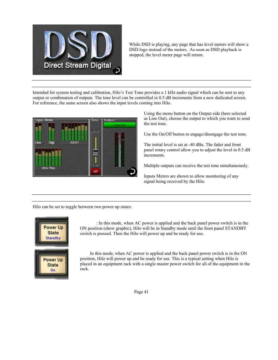 Lynx Studio Hilo Reference A/D D/A Converter System - Owner's Manual with LT-USB User Manual | Page 45 / 68