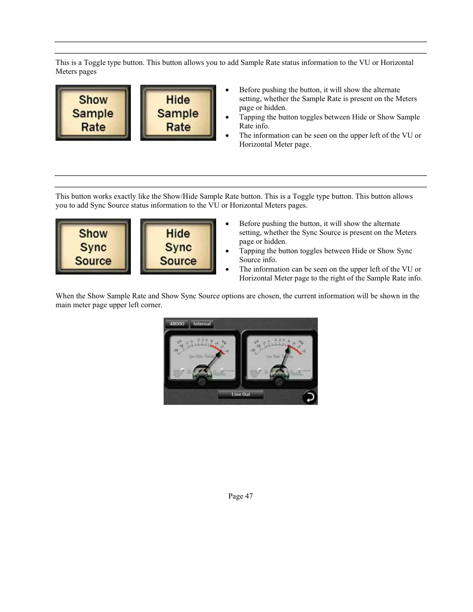 Lynx Studio Hilo Reference A/D D/A Converter System - Owner's Manual with LT-USB User Manual | Page 51 / 68