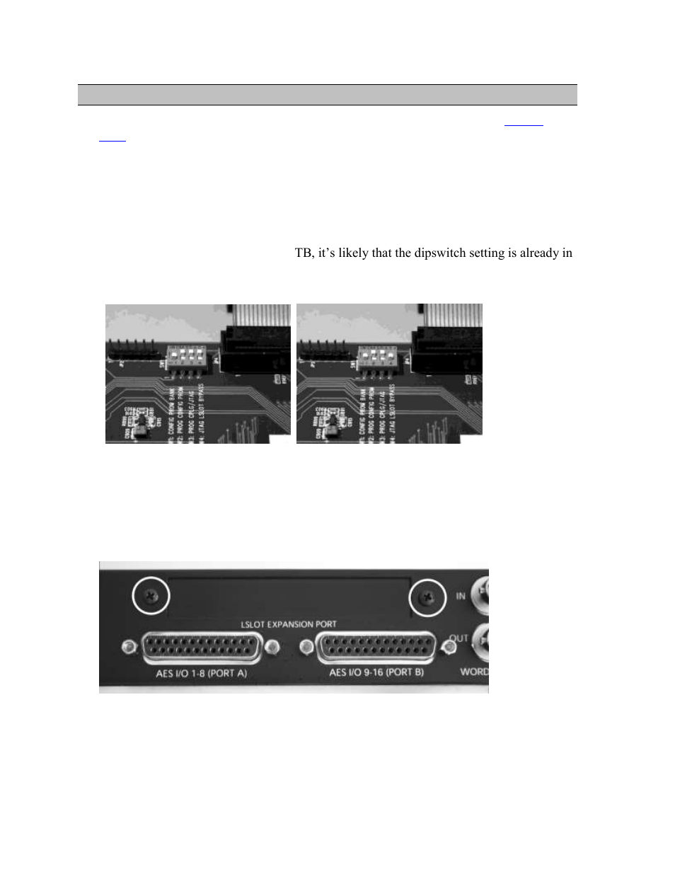 Installation procedures | Lynx Studio LT-TB Thunderbolt User Manual | Page 9 / 55