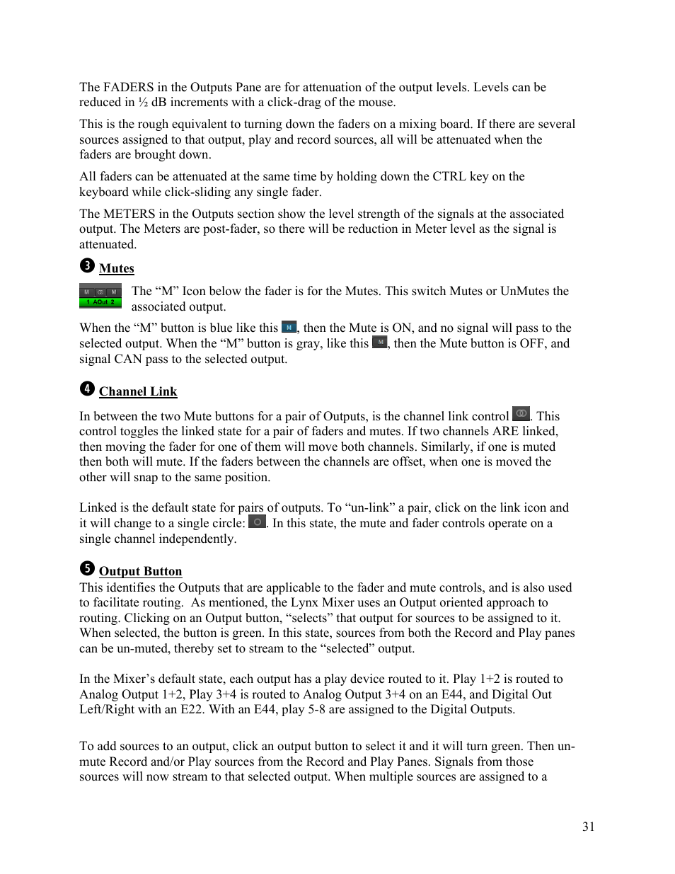 Lynx Studio E44 User Manual | Page 31 / 56