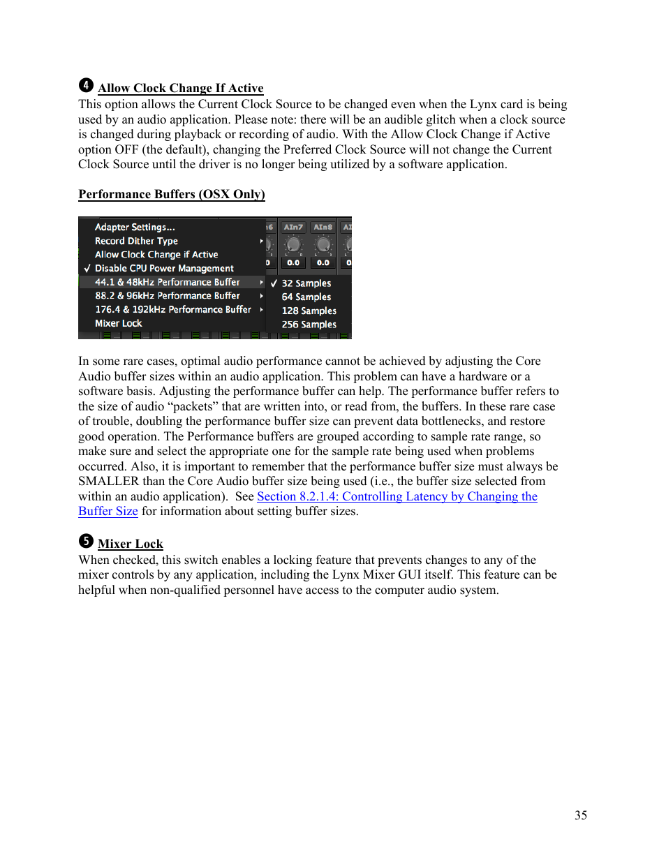 Lynx Studio E44 User Manual | Page 35 / 56