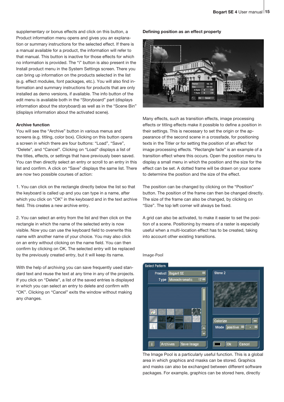 MacroSystem Bogart SE Ver.4 User manual User Manual | Page 15 / 112