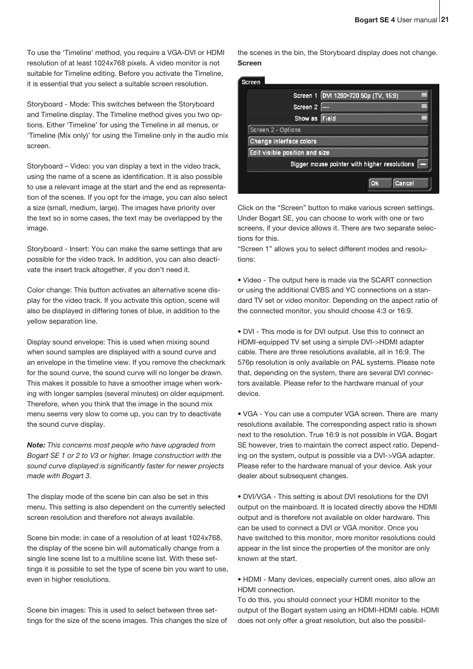 MacroSystem Bogart SE Ver.4 User manual User Manual | Page 21 / 112