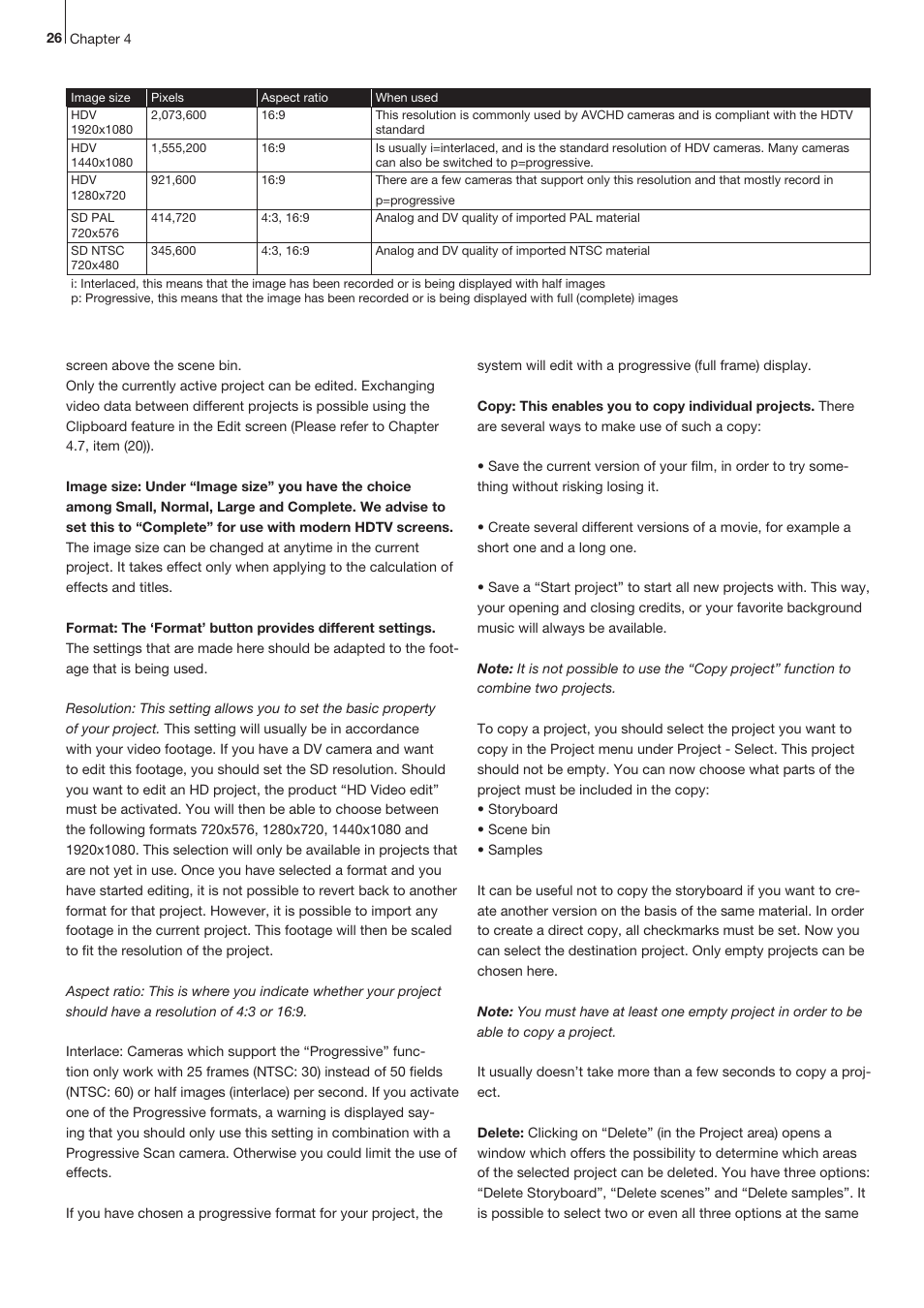 MacroSystem Bogart SE Ver.4 User manual User Manual | Page 26 / 112