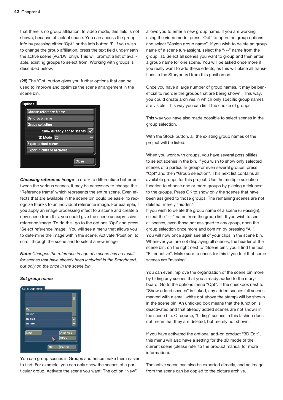 MacroSystem Bogart SE Ver.4 User manual User Manual | Page 42 / 112