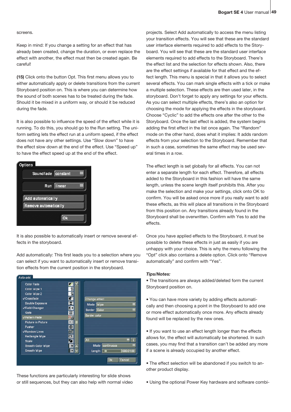 MacroSystem Bogart SE Ver.4 User manual User Manual | Page 49 / 112
