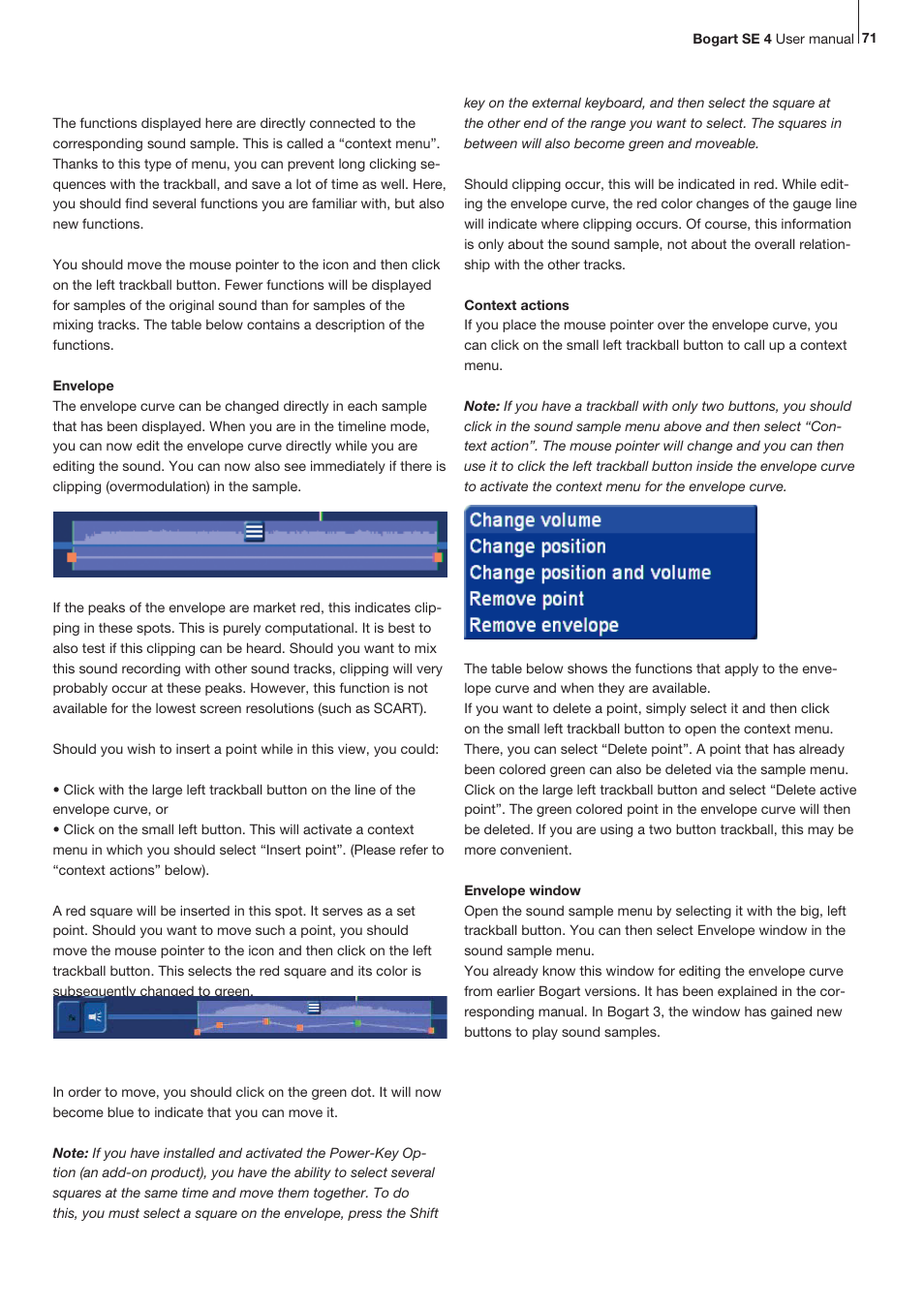 MacroSystem Bogart SE Ver.4 User manual User Manual | Page 71 / 112