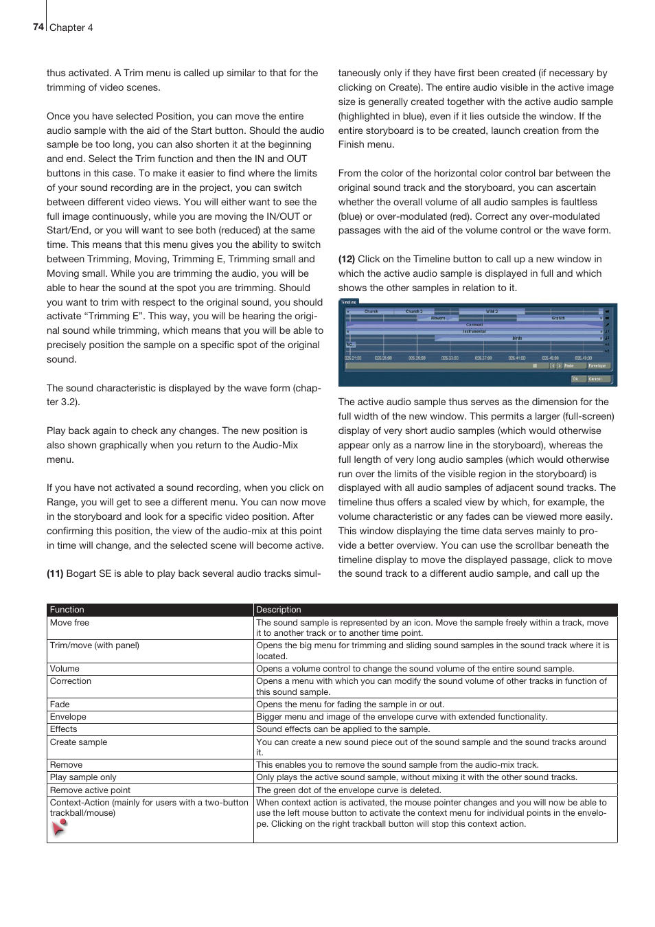 MacroSystem Bogart SE Ver.4 User manual User Manual | Page 74 / 112
