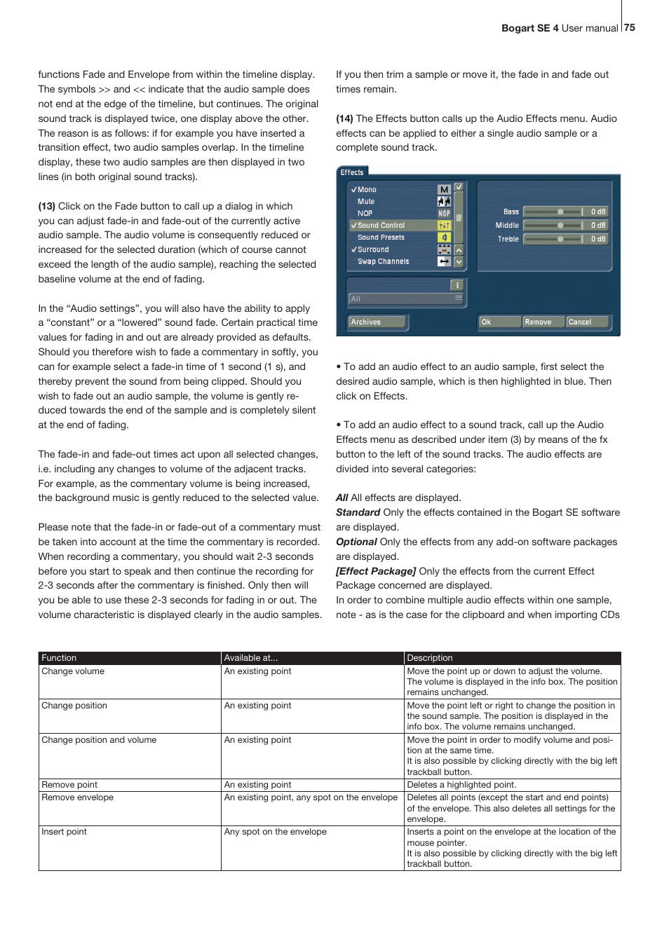 MacroSystem Bogart SE Ver.4 User manual User Manual | Page 75 / 112