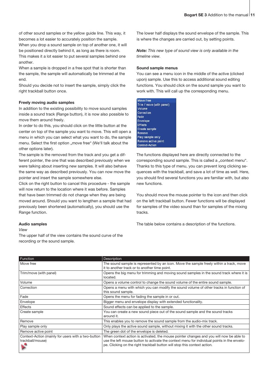 MacroSystem Bogart SE Ver.3 Addition to the manual User Manual | Page 11 / 16