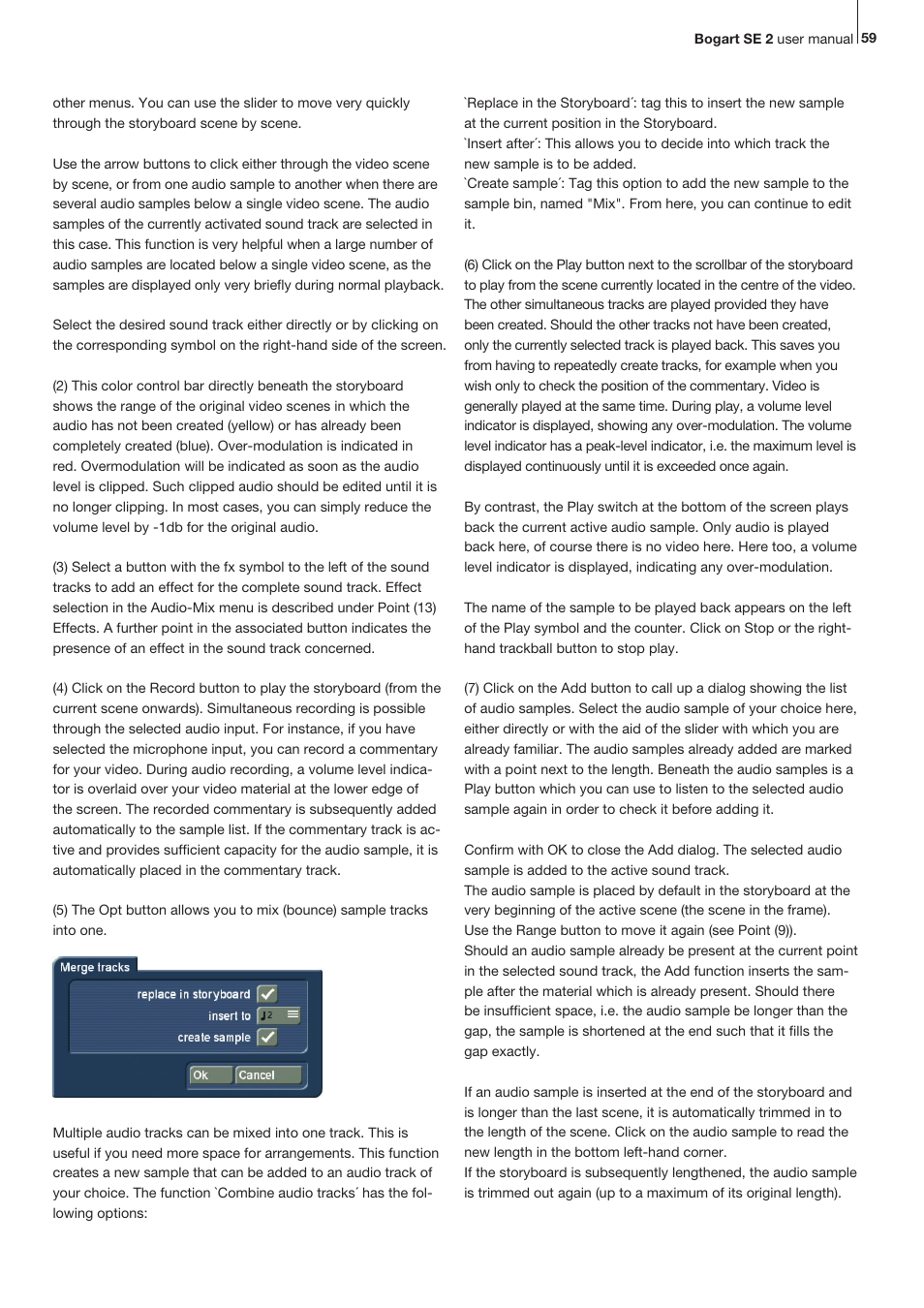 MacroSystem Bogart SE Ver.2 User manual User Manual | Page 61 / 100
