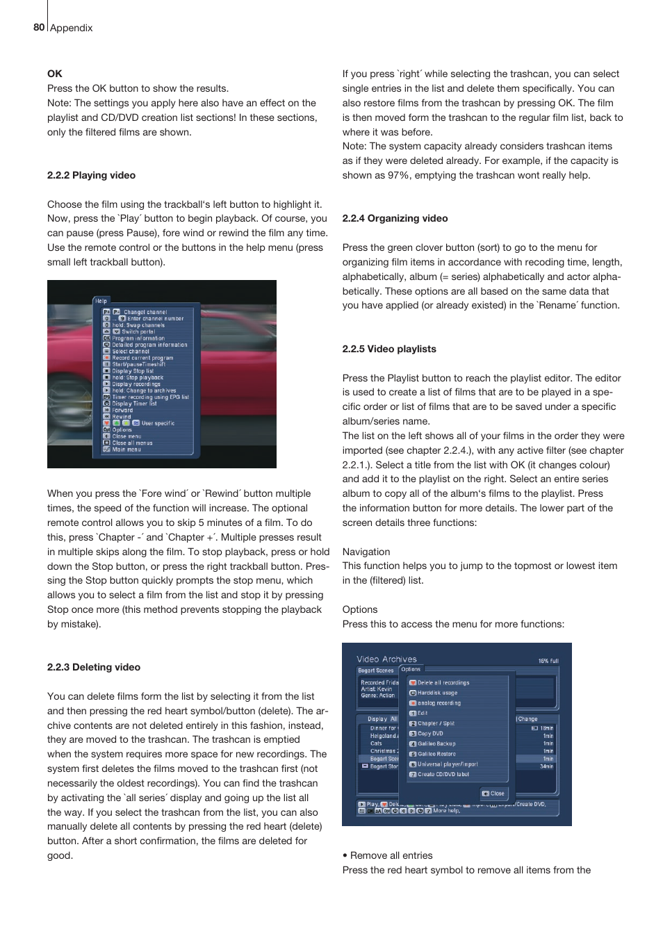 MacroSystem Bogart SE Ver.2 User manual User Manual | Page 82 / 100