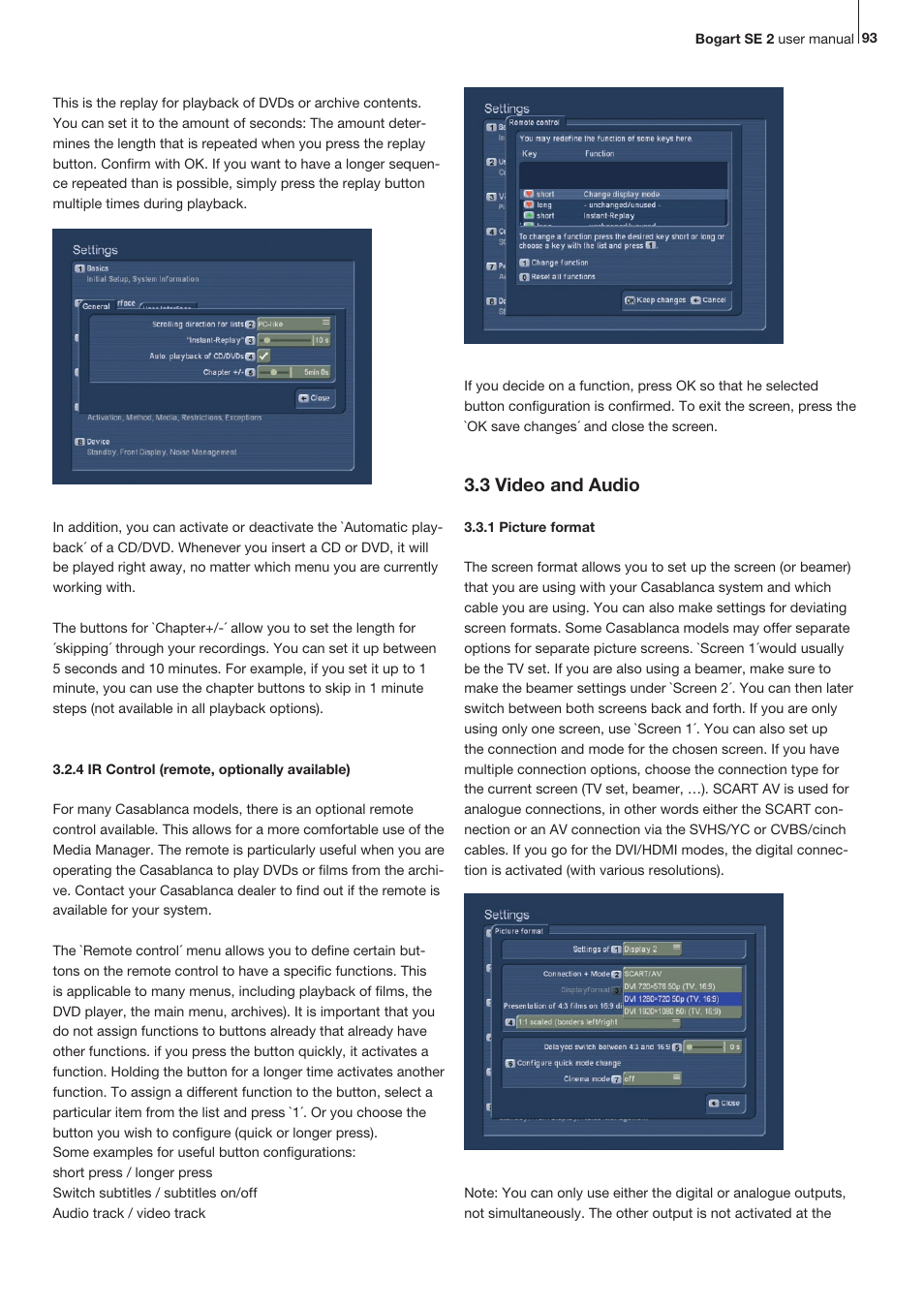 3 video and audio | MacroSystem Bogart SE Ver.2 User manual User Manual | Page 95 / 100