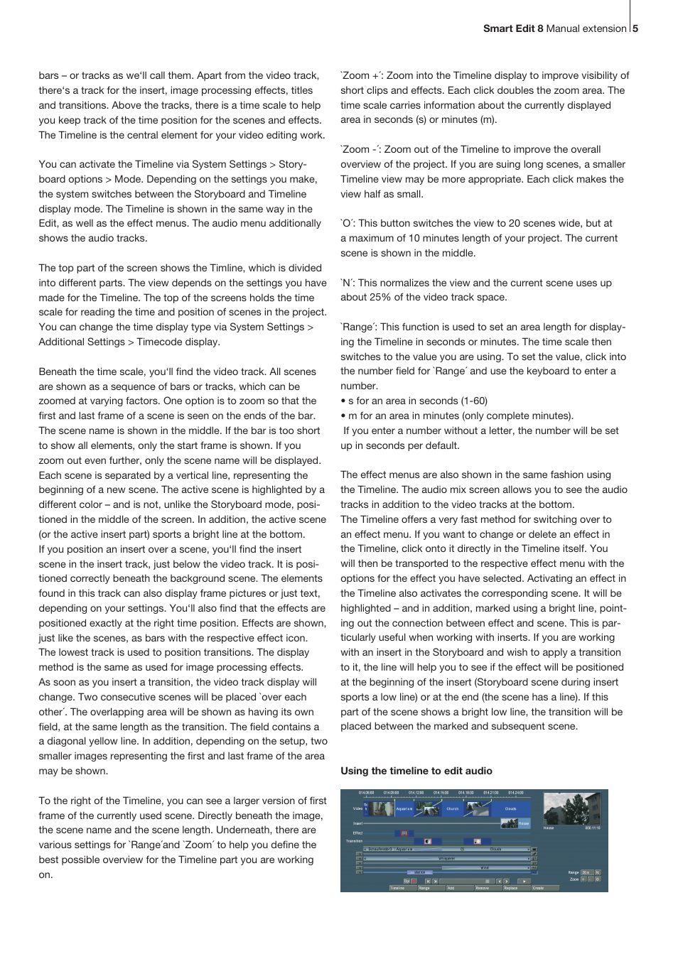 MacroSystem Smart Edit 8 Manual extension User Manual | Page 5 / 12