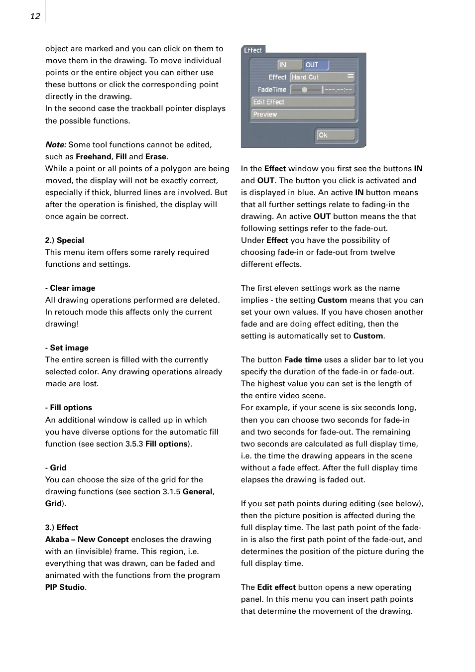 MacroSystem Akaba – New Concept User Manual | Page 12 / 32