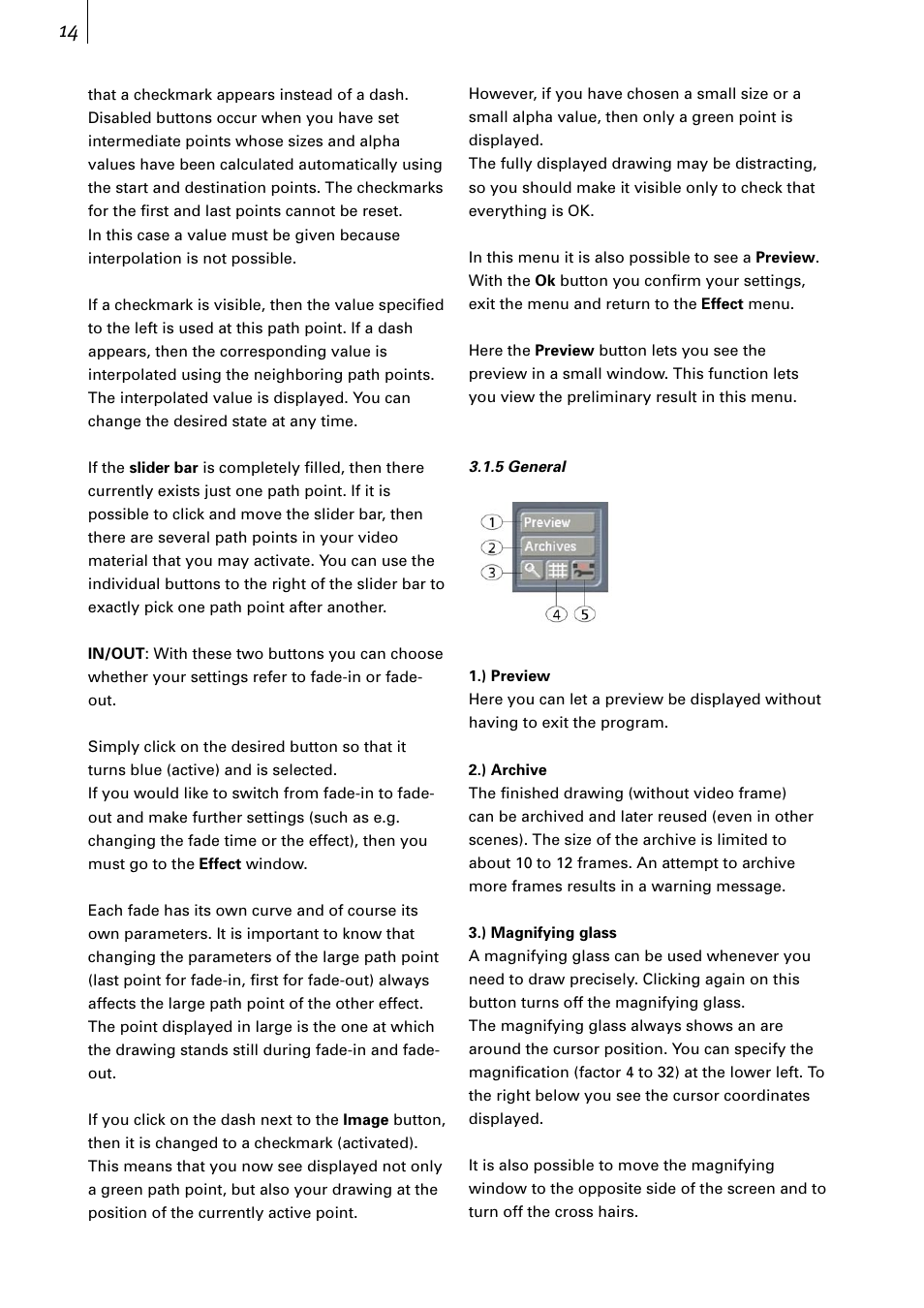 MacroSystem Akaba – New Concept User Manual | Page 14 / 32