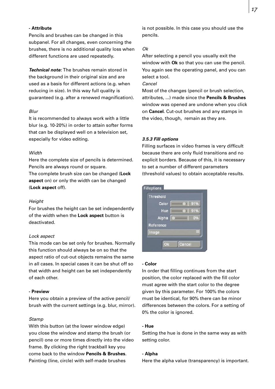MacroSystem Akaba – New Concept User Manual | Page 17 / 32